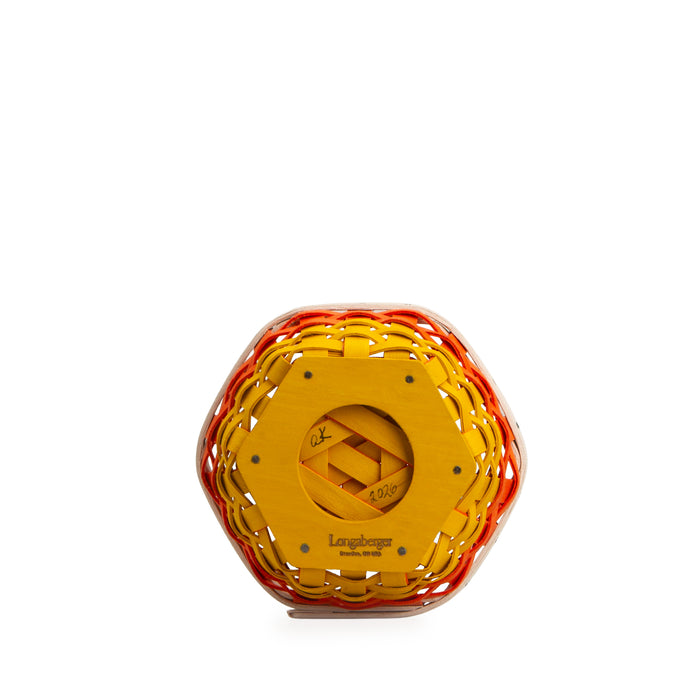 Halloween Candy Corn Miniature Generations Basket with Protector