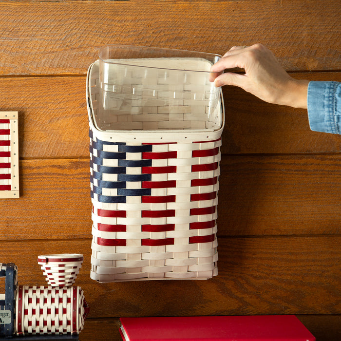 Americana Hanging Mail Basket with Protector