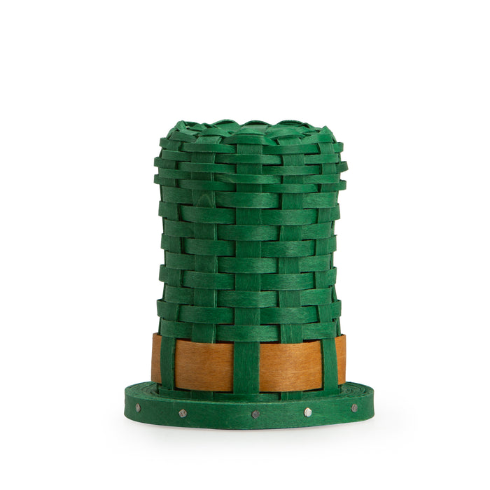 St. Patrick's Day Miniature Leprechaun Hat - Shamrock Green and Warm Brown