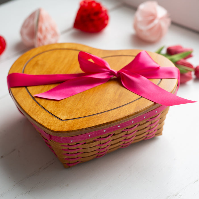 Collector's Valentine's Day 6-Piece Heartland Basket Set - Pink