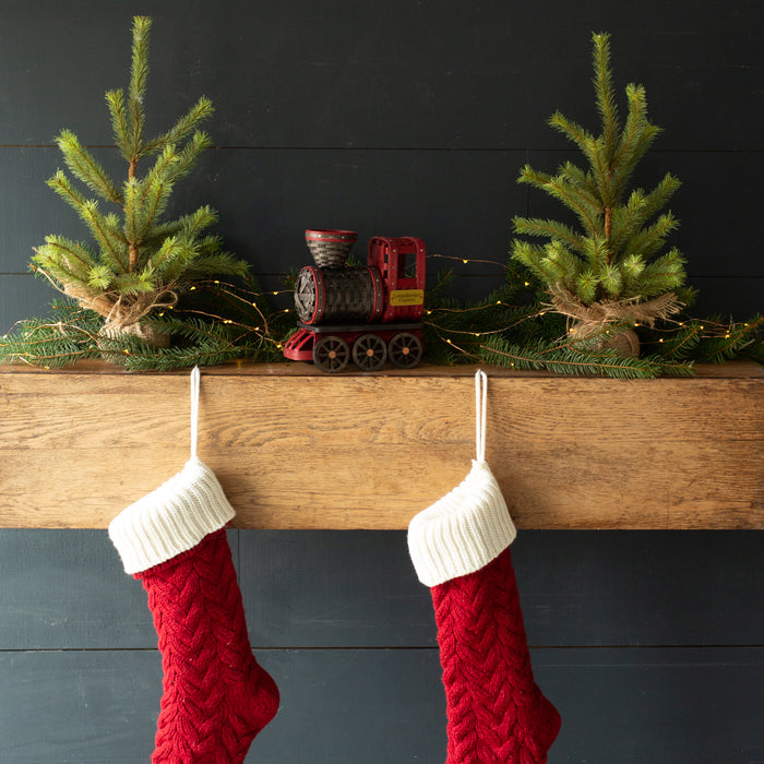 Collector's Christmas Express Locomotive - Santa Belly