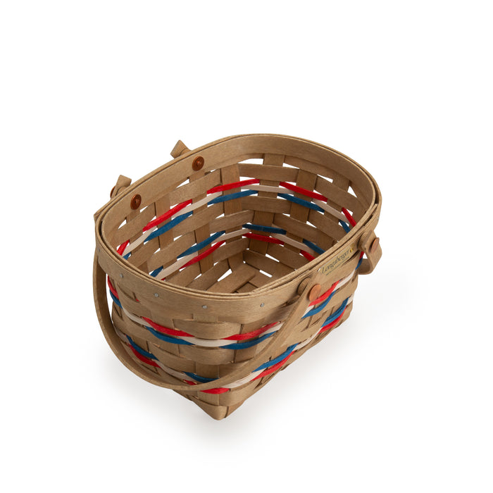 Collector's 2026 America's Basket Festival Small Carrier Basket with Protector - Independence