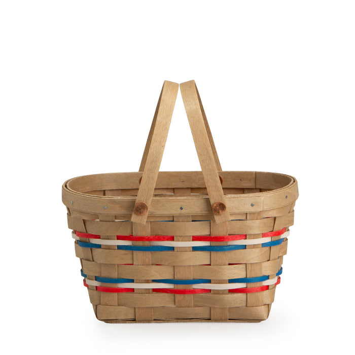 Collector's 2026 America's Basket Festival Small Carrier Basket with Protector - Independence