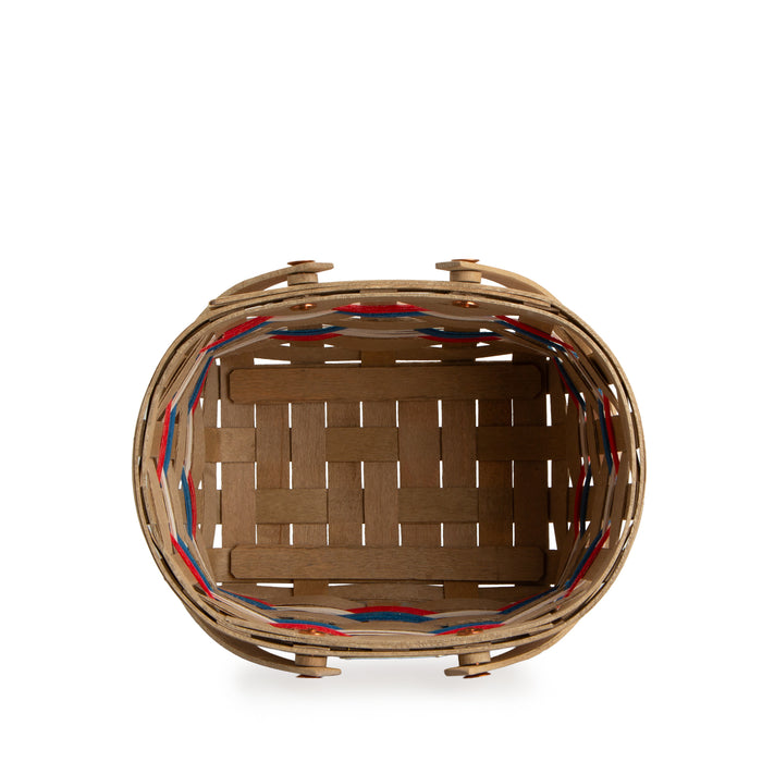 Collector's 2026 America's Basket Festival Small Carrier Basket with Protector - Independence