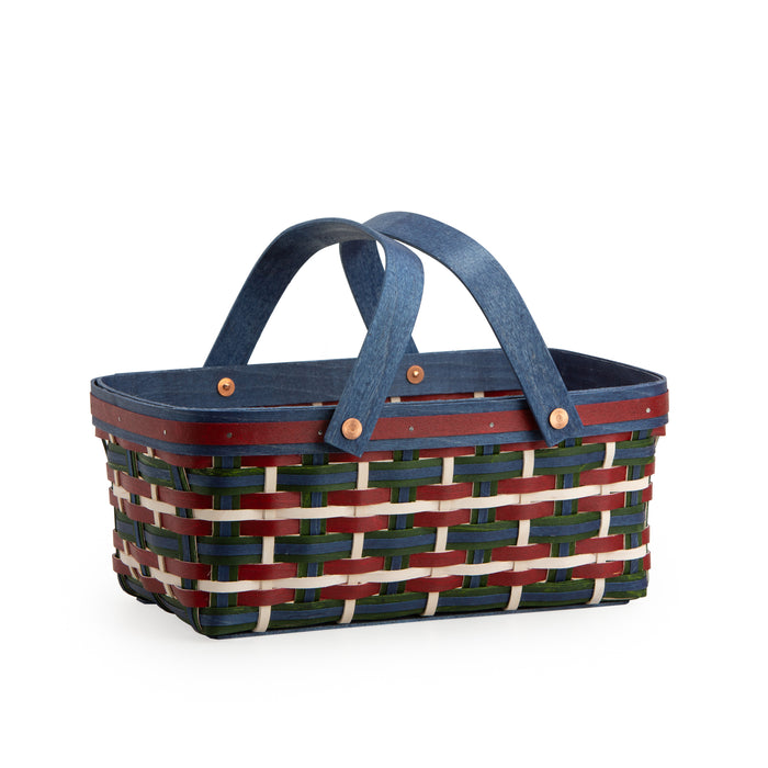 Red Tartan Basket Set with Free Protector