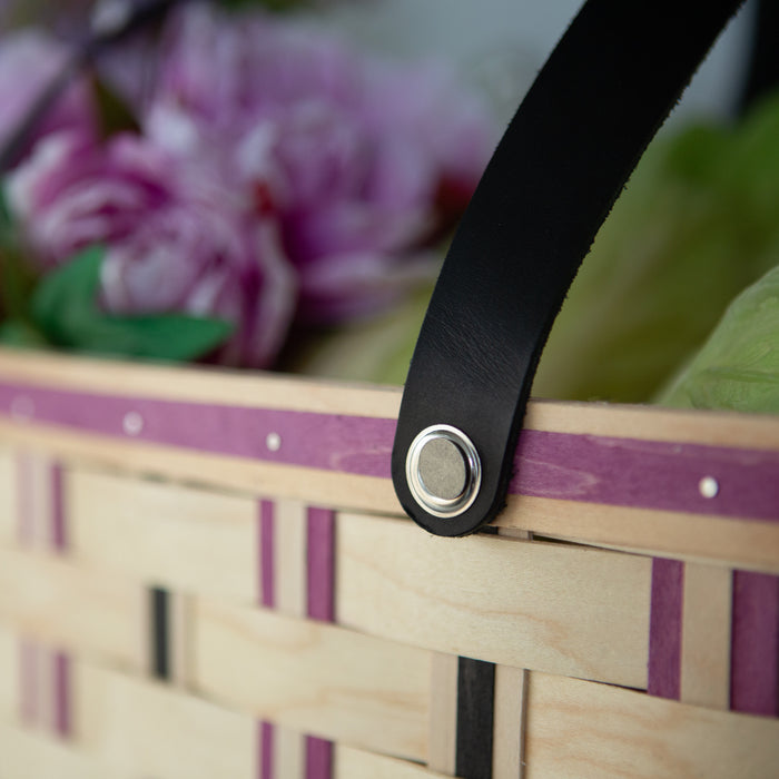 Everyday Large Tote Basket with Protector - Violet