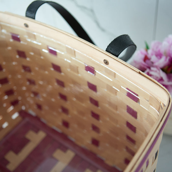 Everyday Large Tote Basket with Protector - Violet