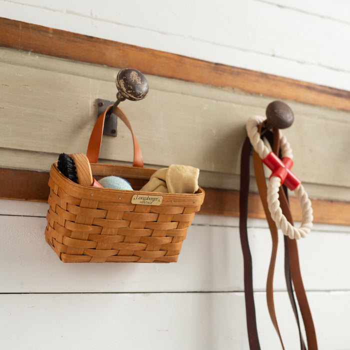 Collector's Heritage Medium Key Basket with Protector - Warm Brown