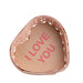 Top View of Medium Candy Heart I Love You Basket