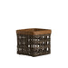 LEGACY - Railway Hopper Basket with Protector - Vintage-Basket Set-Woven Maple Basket-Longaberger