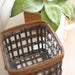 LEGACY - Railway Hopper Basket with Protector - Vintage-Basket Set-Woven Maple Basket-Longaberger