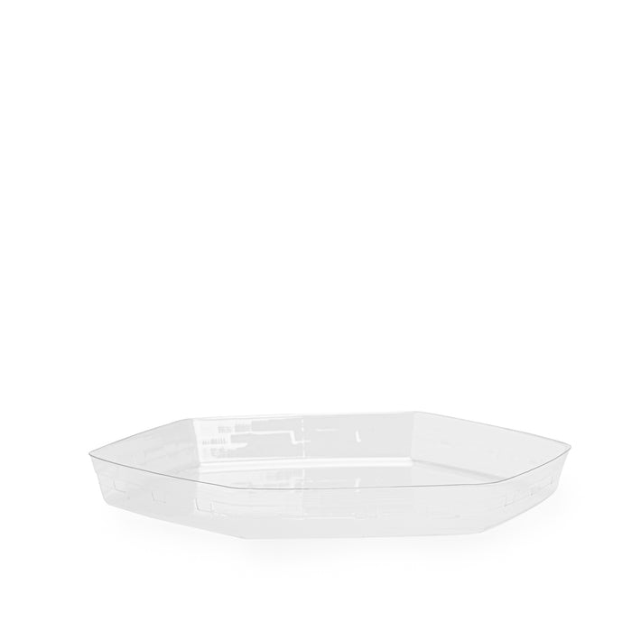 New Year's Eve Large Hexagon Tray with Protector - Aluminum