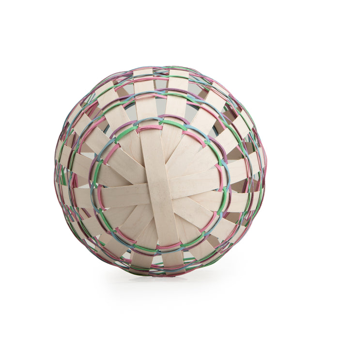 Easter Large Freestanding Open Weave Egg - Multi