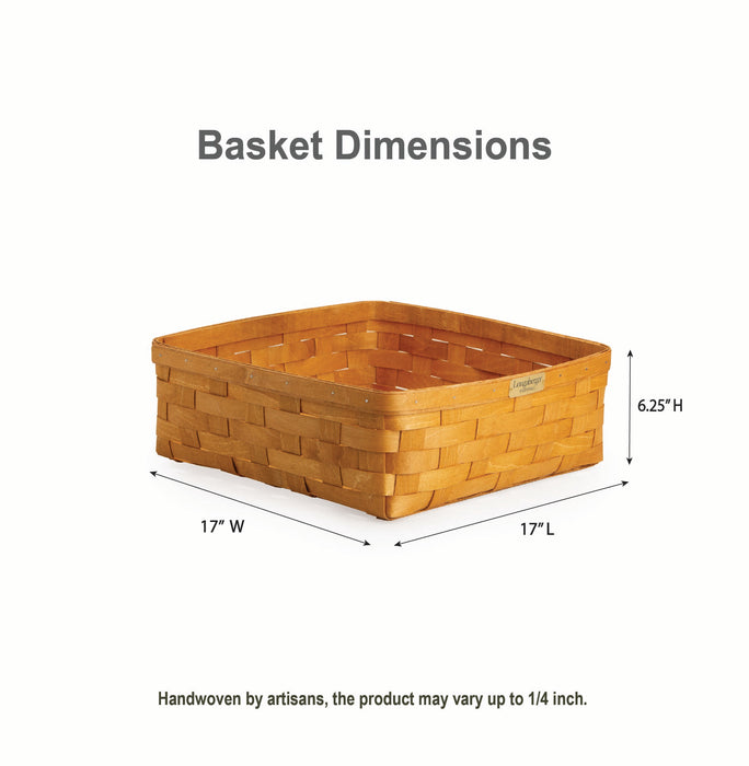 Collector's Essentials 6-Piece Nesting Square Basket Set