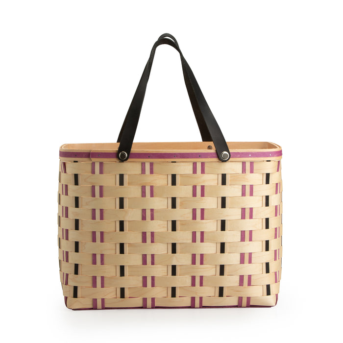Everyday Large Tote Basket with Protector - Violet