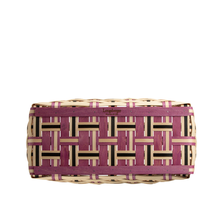 Everyday Large Tote Basket with Protector - Violet