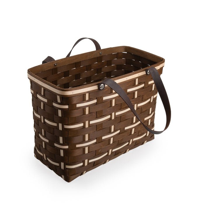 Everyday Large Tote Basket with Protector - Vintage