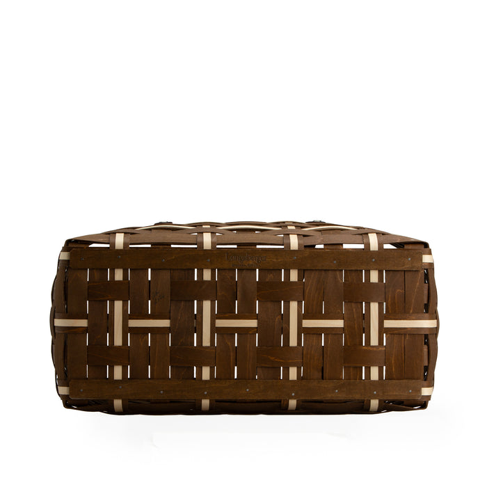 Everyday Large Tote Basket with Protector - Vintage