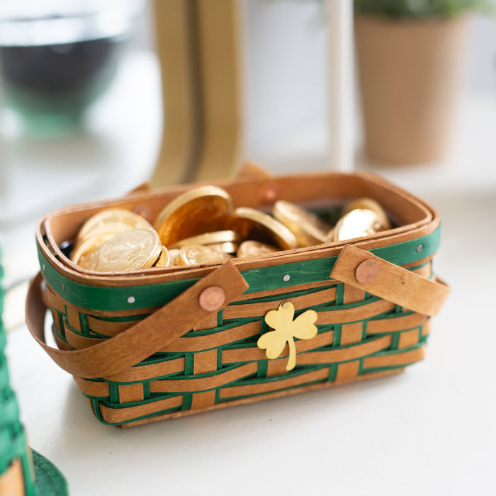 Collector's St. Patrick's Day Collection 8-Piece Set - Warm Brown and Shamrock Green