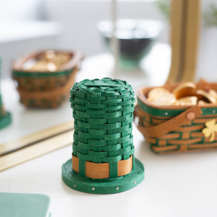 Collector's St. Patrick's Day Collection 8-Piece Set - Warm Brown and Shamrock Green