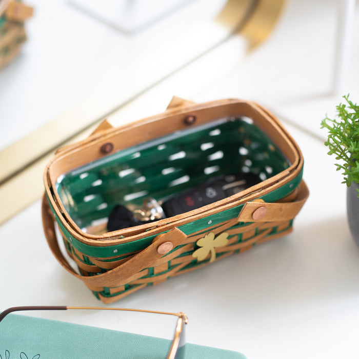 St. Patrick's Day 6-Piece Decor Set - Warm Brown and Shamrock Green