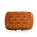 Mackinac Homestead Basket with Protector - Warm Cinnamon-Basket Set-Woven Maple Basket-Longaberger