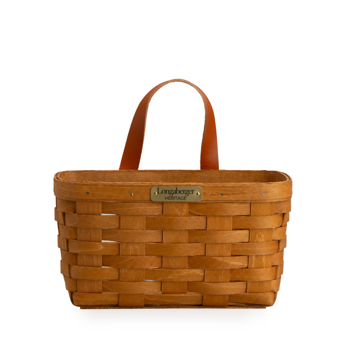 Collector's Heritage Medium Key Basket with Protector - Warm Brown