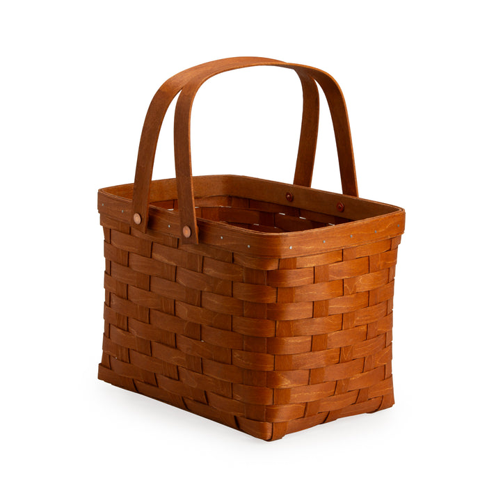 Mackinac Homestead Basket with Protector - Warm Cinnamon