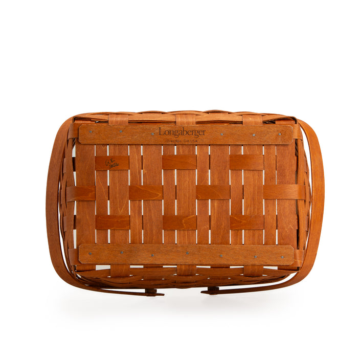 Mackinac Homestead Basket with Protector - Warm Cinnamon