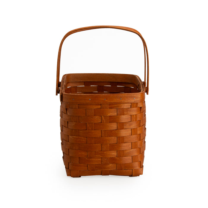 Mackinac Homestead Basket with Protector - Warm Cinnamon