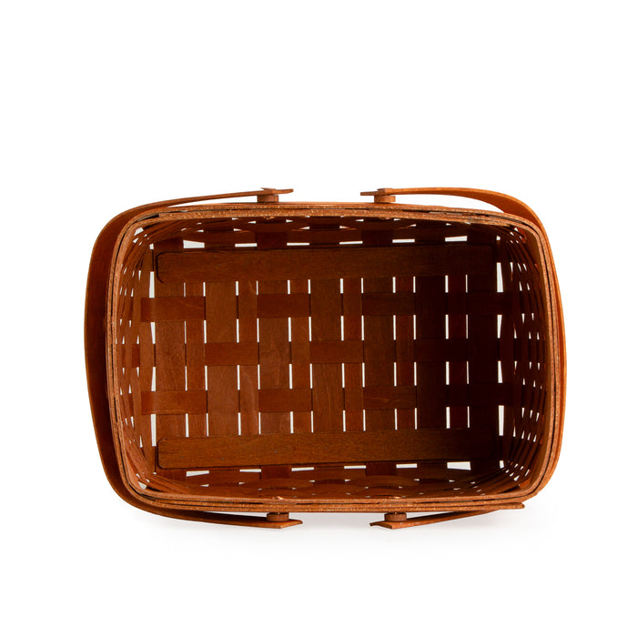 Mackinac Homestead Basket with Protector - Warm Cinnamon