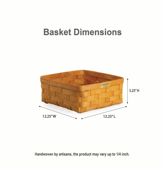 Collector's Essentials Medium Square Basket with Protector