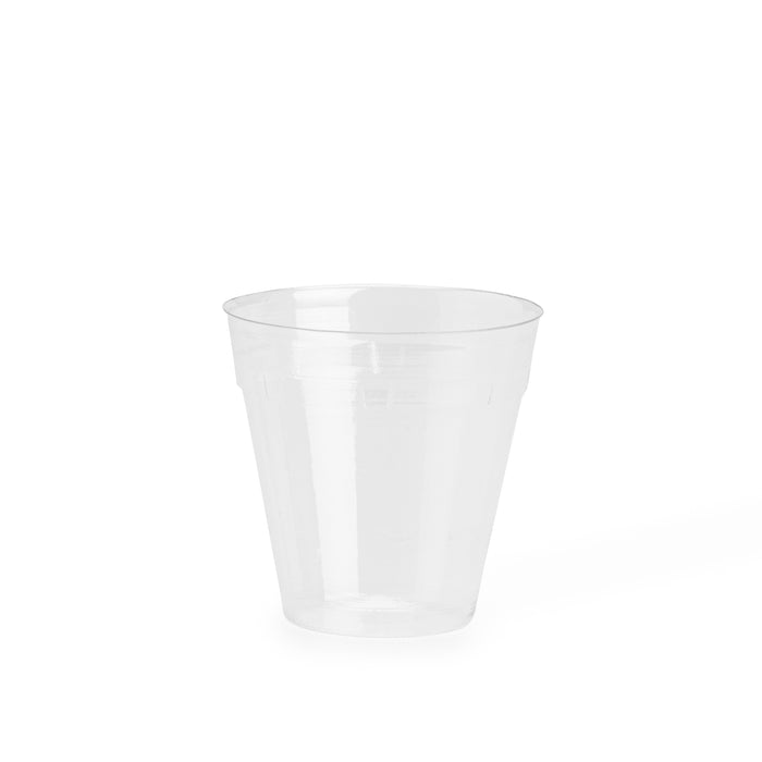 Basketball Miniature Tapered Round Basket with Protector - Orange and White