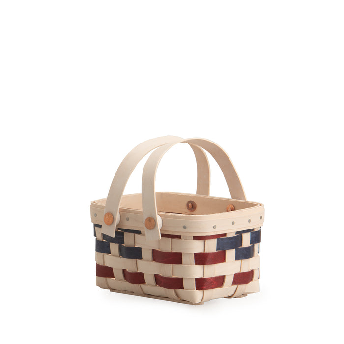 Americana Miniature Market Basket