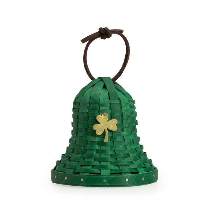 St. Patrick's Day Miniature Bell Trio - Shamrock Green