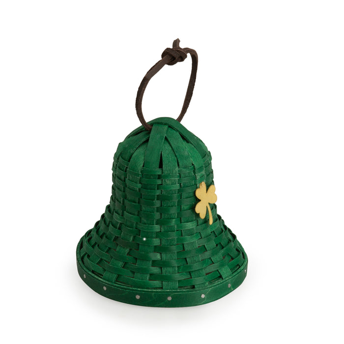 St. Patrick's Day Miniature Bell Trio - Shamrock Green