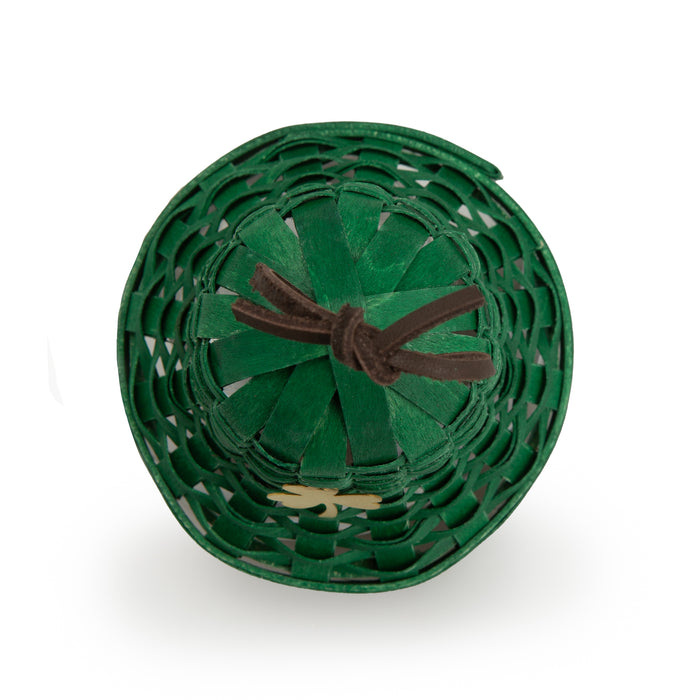 St. Patrick's Day Miniature Bell Trio - Shamrock Green