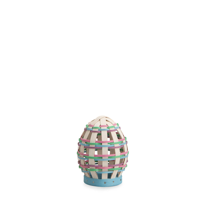 Easter Freestanding Open Weave Egg Trio - Multi