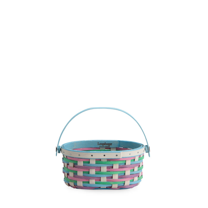 Easter Miniature Oval Basket with Protector - Multi