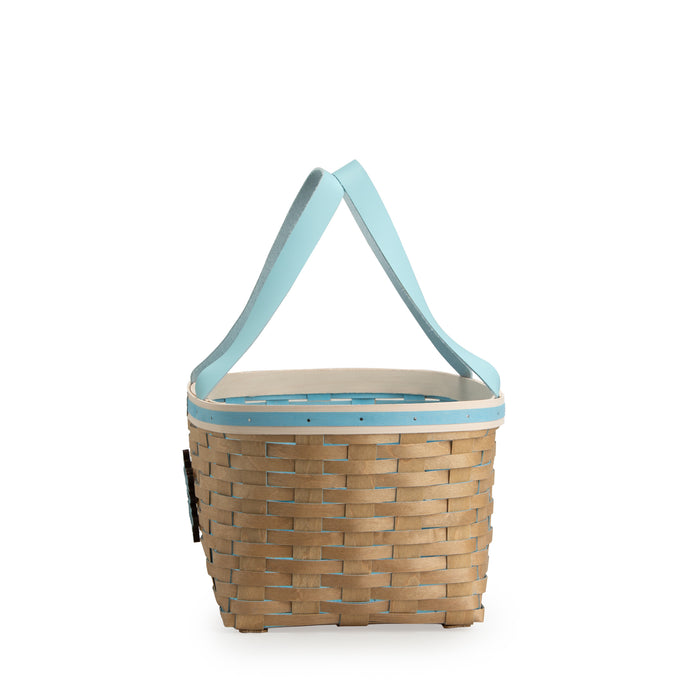 Collector's Nordic Frost Large Carrier Basket with Protector - Blue