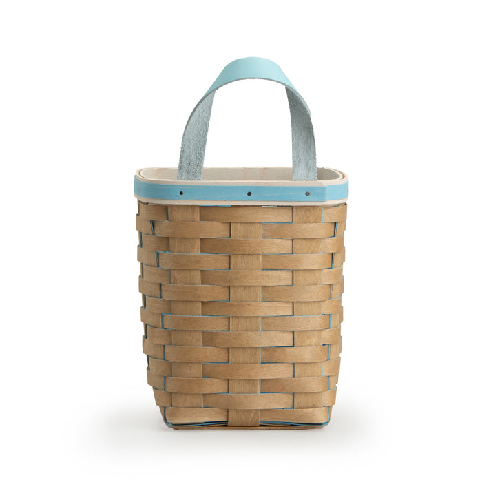 Nordic Frost Large Peg Basket with Protector - Blue
