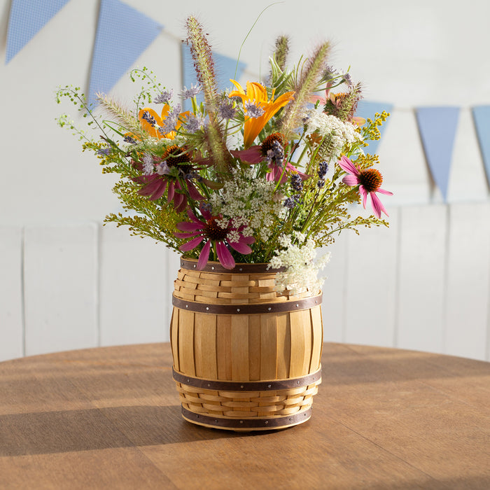 Collector's Oktoberfest 5-Piece Basket Set - Bavarian Check