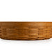 Pie Basket with Lid and Protector - Warm Brown-Basket Set-Woven Maple Basket-Longaberger