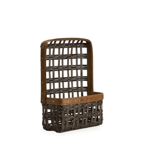 Railway Junction Wall Hanging Basket with Protector - Vintage-Basket Set-Woven Maple Basket-Longaberger