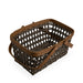 Railway Parcel Basket with Protector - Vintage-Basket Set-Woven Maple Basket-Longaberger