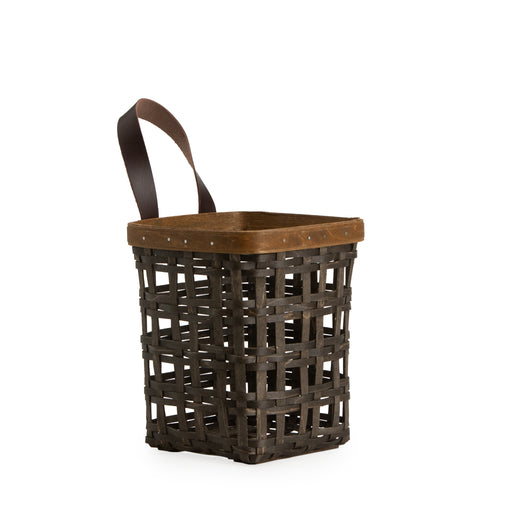 Railway Porter Basket with Protector - Vintage-Basket Set-Woven Maple Basket-Longaberger
