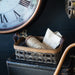 Railway Pullman Basket with Protector - Vintage-Basket Set-Woven Maple Basket-Longaberger
