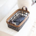 Railway Pullman Basket with Protector - Vintage-Basket Set-Woven Maple Basket-Longaberger