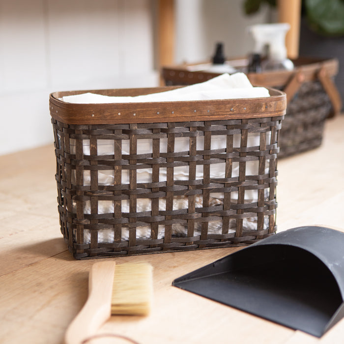 Railway Parlor Basket with Protector - Vintage