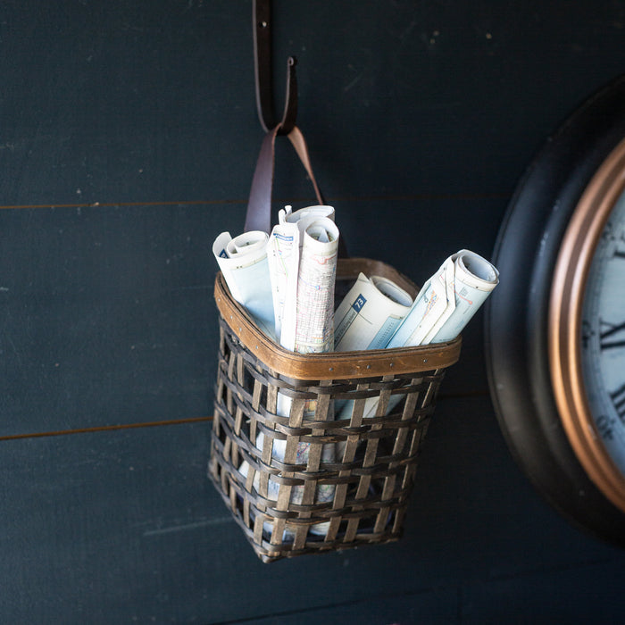 Railway Porter Basket with Protector - Vintage